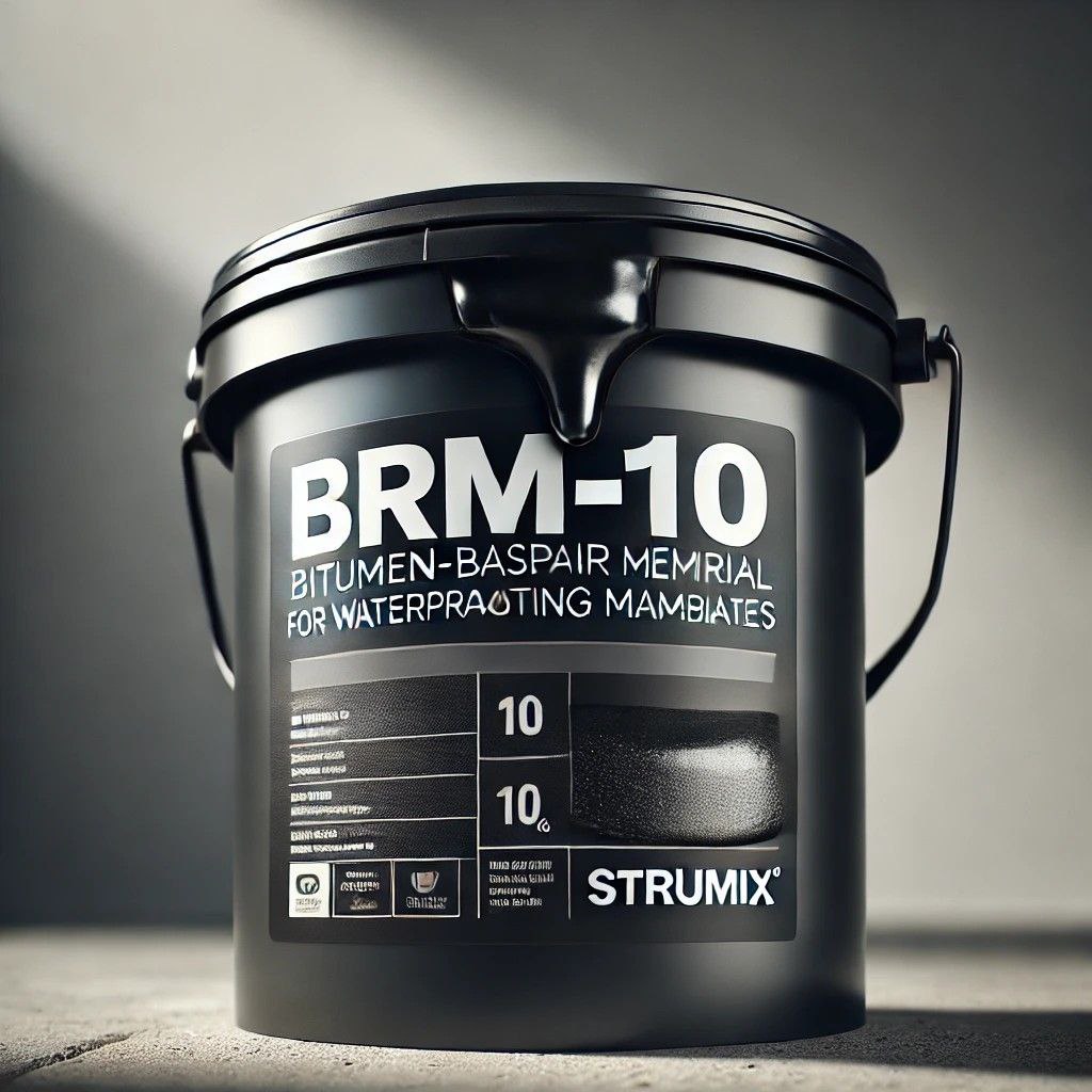 The Strutop BRM-10 product img - ماستیک و عایق ترمیمی ایزوگام و قیرگونی برپایه قیر پلیمری اصلاح شده بر پایه حلال تصویر